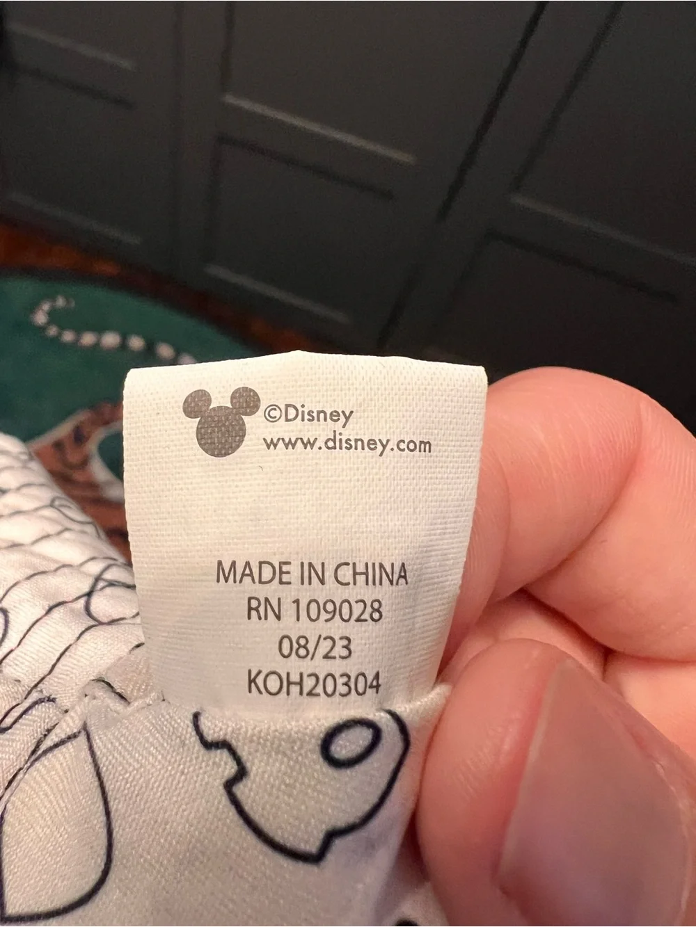 Mickey Mouse Bucket hat in red
